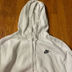 Small White Nike Hoodie.
